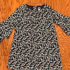 Janie and jack navy floral print dress
